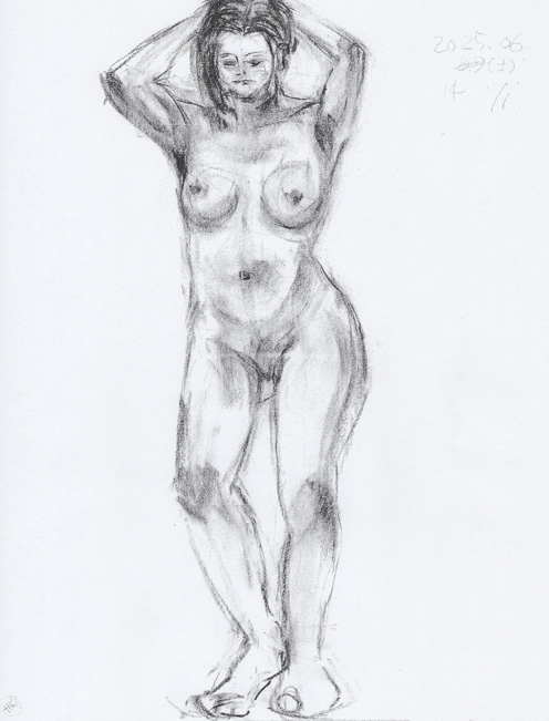 デッサンヌード(25/06/14)