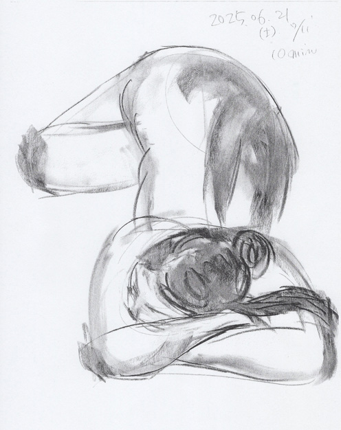 クロッキーヌード(25/06/21)