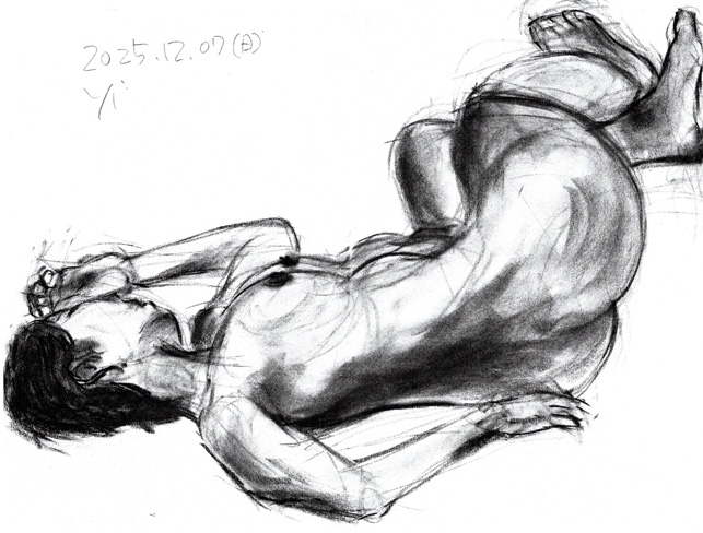 デッサンヌード(25/12/07)