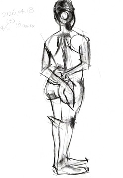 クロッキーヌード